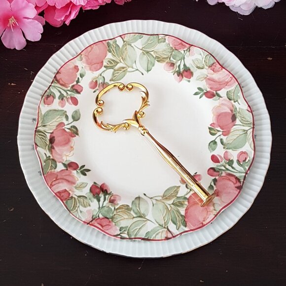 Handmade 2 Tier Cake Stand Dessert Jewelry Trinket Tray Tea Party Decor Gift - Picture 3 of 7